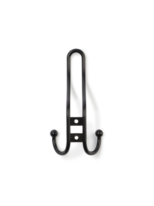 Крючок мебельный ТУНДРА TKT002 LIGHT, трехрожковый, черный