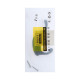 Крючок мебельный ТУНДРА TKD002 LIGHT, двухрожковый, черный, 4 шт.
