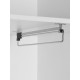 Штанга выдвижная для шкафа CAPPIO Light, 400 мм