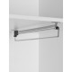 Штанга выдвижная для шкафа CAPPIO Light, 450 мм