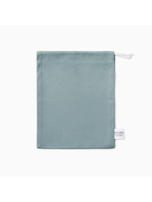 Мешочек текстильный «Этель» Home collection, 27×34 см, 61% лён, 39% хлопок, зелёный