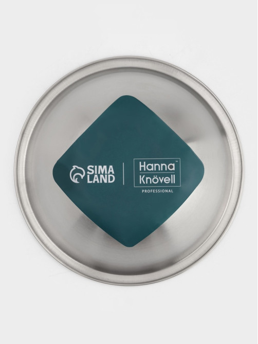 Миска Hanna Knövell, 620 мл, d=16 см, толщина 0.4-0.5 мм, нержавеющая сталь