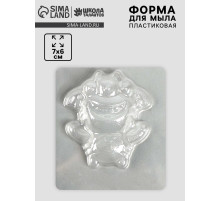 Форма для мыла пластиковая «Монстрик», 7×6 см