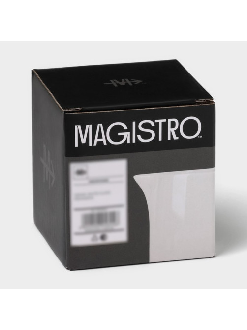 Молочник Magistro White gloss, 250 мл, фарфор, белый