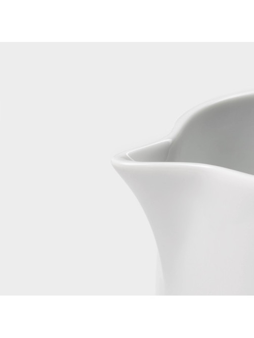 Молочник Magistro White gloss, 250 мл, фарфор, белый