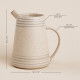 Молочник SL Home «Райяс», 1.3 л, 16.5×13×18 см, керамика, бежевый