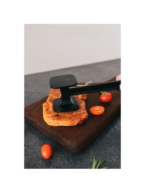 Молоток для мяса Magistro Alum black, 110 грамм, 22 см, чёрный
