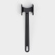 Молоток для мяса Magistro Alum black, 110 грамм, 22 см, чёрный