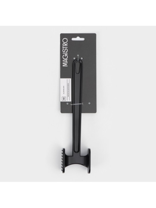 Молоток для мяса Magistro Alum black, 110 грамм, 22 см, чёрный