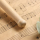 Молоток-колотушка для барабана Music Life, красный, 33×5 см