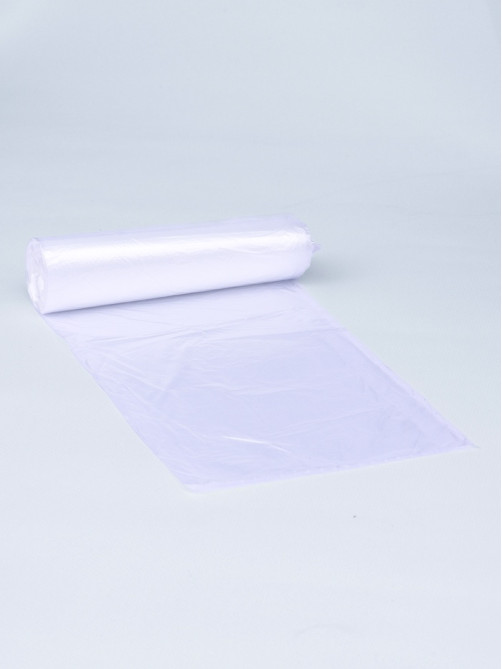 Мешки для мусора, 30 л, 50×60 см, 5 мкм, ПНД, 20 шт., прозрачные, в рулоне