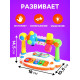 Развивающая игрушка ZABIAKA «Весёлые игры», звуковые и световые эффекты, с подвижными элементами