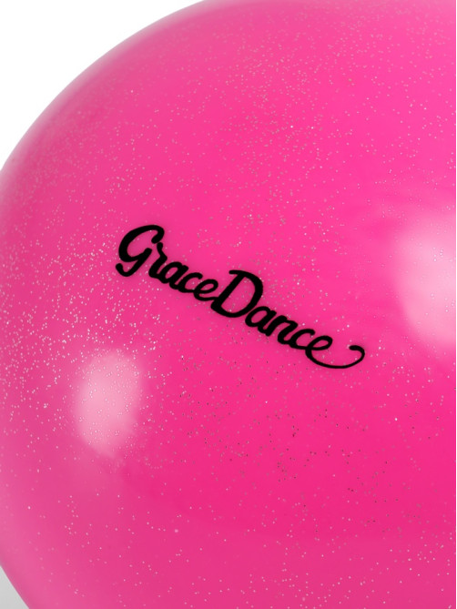 Мяч для художественной гимнастики Grace Dance, 16 см, розовый