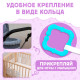 Книжка - шуршалка «Кто что ест?», с хвостиками, 14×12 см, от 3 месяцев