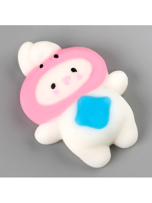 Сквиш антистресс мялка Funny toys «Зайка»в шапочке