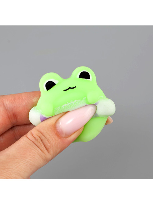 Сквиш антистресс мялка Funny toys «Лягушка»с кругом