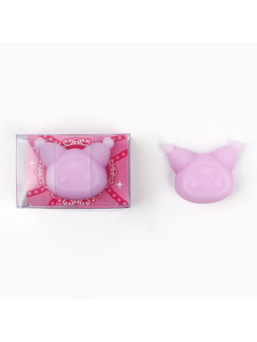 Мялка антистресс «Мяк жмяк», фиолетовая, 4.4×3.5 см