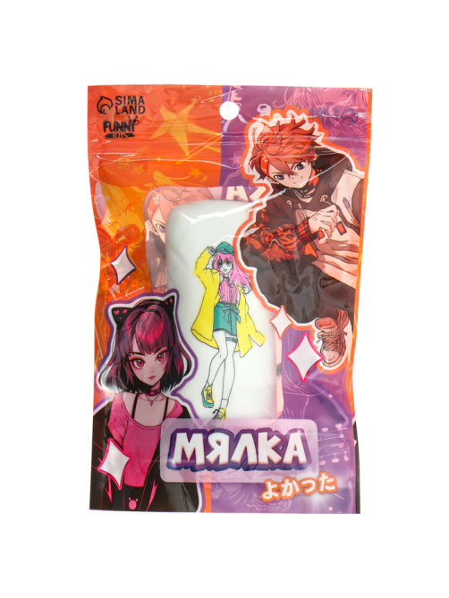 Антистресс сквиш мялка Funny toys «Дакимакура девочка Джун», аниме, с песком, тянучка