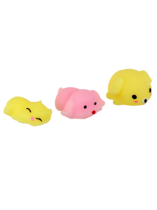 Антистресс сквиш мялка Funny toys «Веселись. Животные», в шоубоксе, МИКС