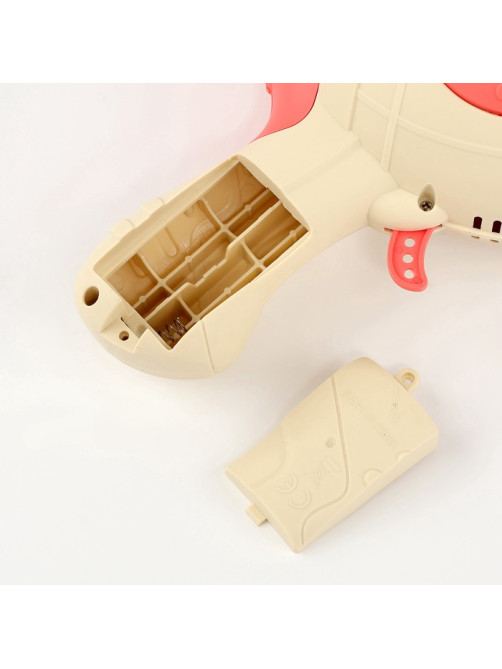 Генератор мыльных пузырей Funny toys «Зайчик», розовый, 18×10×18 см