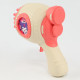 Генератор мыльных пузырей Funny toys «Зайчик», розовый, 18×10×18 см