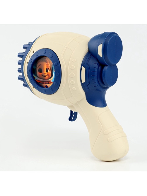 Генератор мыльных пузырей Funny toys «Зайчик», синий, 18×10×18 см