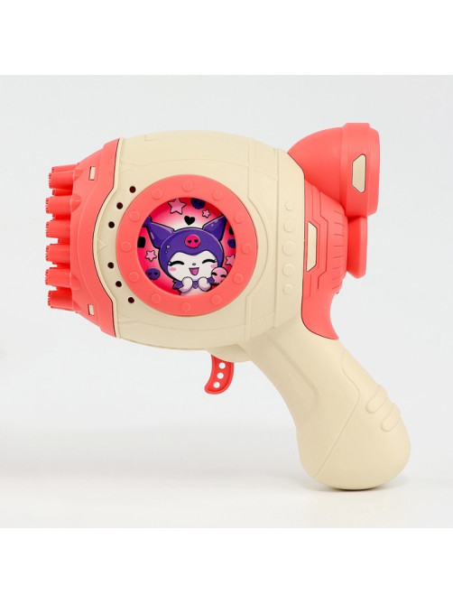 Генератор мыльных пузырей Funny toys «Зайчик», розовый, 18×10×18 см