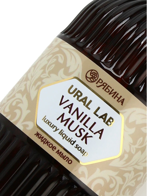 Мыло для рук жидкое, парфюмированное, с ароматом vanilla musk, 300 мл, URAL LAB