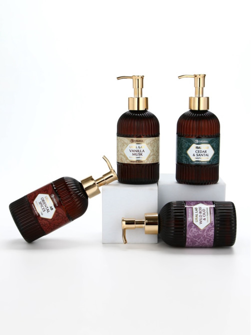 Мыло для рук жидкое, парфюмированное, с ароматом wild rose & oud, 300 мл, URAL LAB