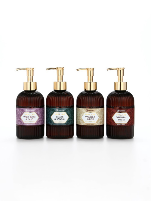 Мыло для рук жидкое, парфюмированное, с ароматом wild rose & oud, 300 мл, URAL LAB