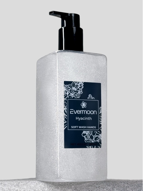 Блестящее жидкое мыло Evermoon Гиацинт, с шиммером (блёстками), 500 мл