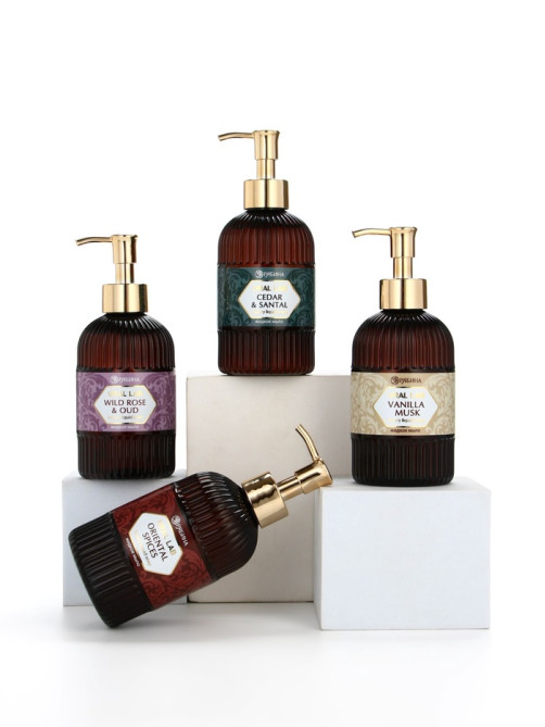 Мыло для рук жидкое, парфюмированное, с ароматом wild rose & oud, 300 мл, URAL LAB