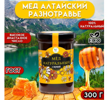 Мёд Алтайский с мумиё Vitamuno, 300 г (стекло)