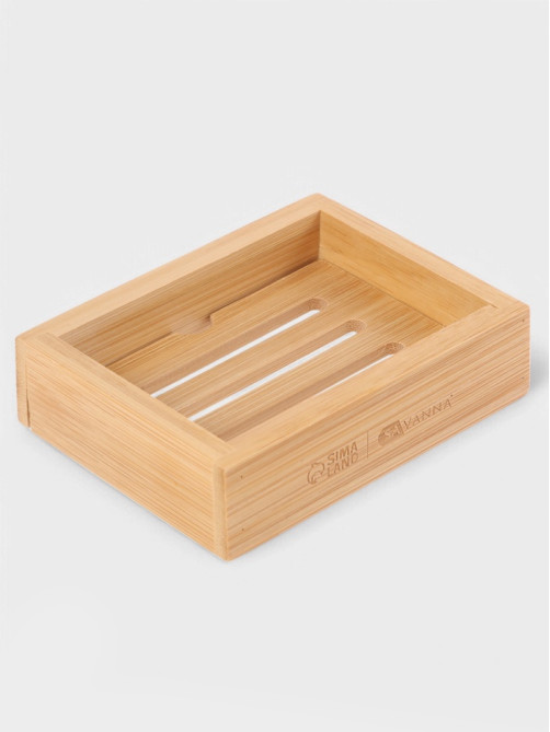 Набор аксессуаров для ванной SAVANNA BAMBOO, дозатор, стакан, мыльница