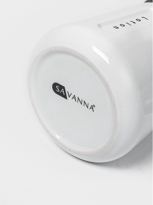 Набор для ванной SAVANNA «Мини», 3 предмета, пенный дозатор для жидкого мыла, стакан, мыльница