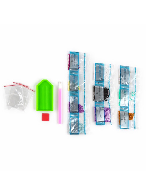 Термостакан детский, с вставкой из алмазной мозаики «Единорог», 450 мл