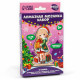 Алмазная мозаика на новый год для детей на деревянной фигурке «Милая девочка», 8×15 см, набор для творчества
