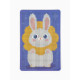 Алмазная мозаика с частичным заполнением «Зайка», 10×15 см