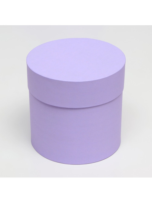 Набор шляпных коробок 4 в 1 «Светлая сирень» 21×21×21- 14×14×14 см