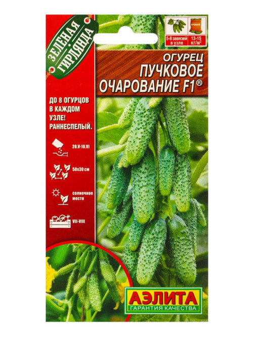 Набор семян Огурец раннеспелый, самоопыляемый, 3 пакета, «Мой выбор»