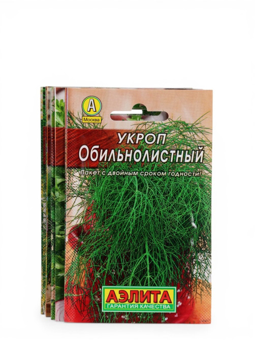 Набор семян Укроп/Петрушка, 6 сортов, 12 г, «Аэлита»