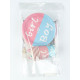 Посуда одноразовая бумажная для праздника «Гендер Пати», на 6 персон, 14 предметов