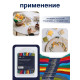 Нитки мулине TEIRA, 8±1 м, набор 12 шт., хлопок, разноцветные