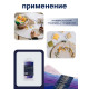 Нитки мулине TEIRA, 8±1 м, набор 7 шт., хлопок, фиолетовые