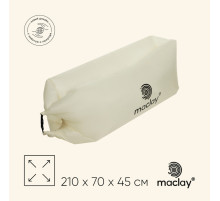 Надувной диван maclay, 210Т, 210×70×45 см, бежевый