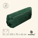 Надувной диван maclay, 210Т, 210×70×45 см, оливковый