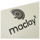 Надувной диван maclay, 210Т, 210×70×45 см, бежевый