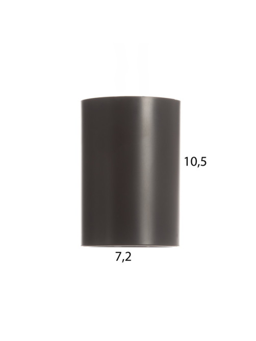 Светильник «Рулл» GU10 10 Вт черно-золотой 7.3×7.3×10.3 см