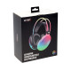 Наушники беспроводные, полноразмерные, Mybit W-33, RGB подсветка, Bluetooth 5.3, 800 мАч, Type-C, RGB подсветка, белые