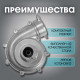Насадка на триммер ТУНДРА, насос, вход 1/1.5